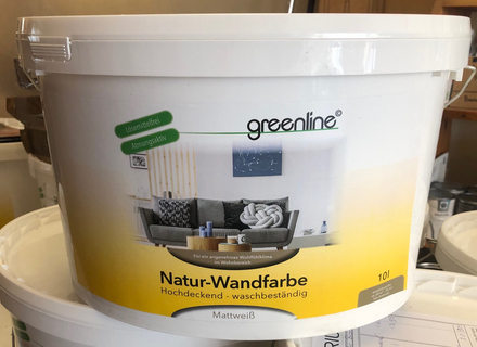 GREENLINE Natur-Wandfarbe